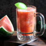 Watermelon cucumber lime water
